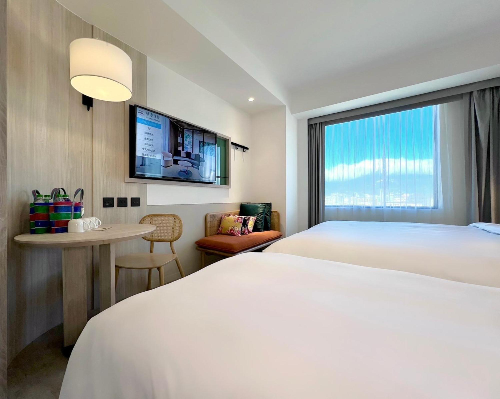 Boutech Jiantan Hotel Taipei Bagian luar foto