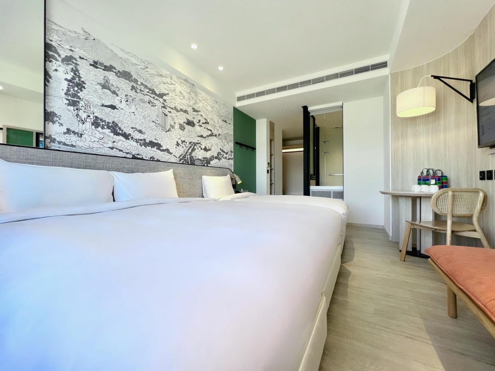Boutech Jiantan Hotel Taipei Bagian luar foto