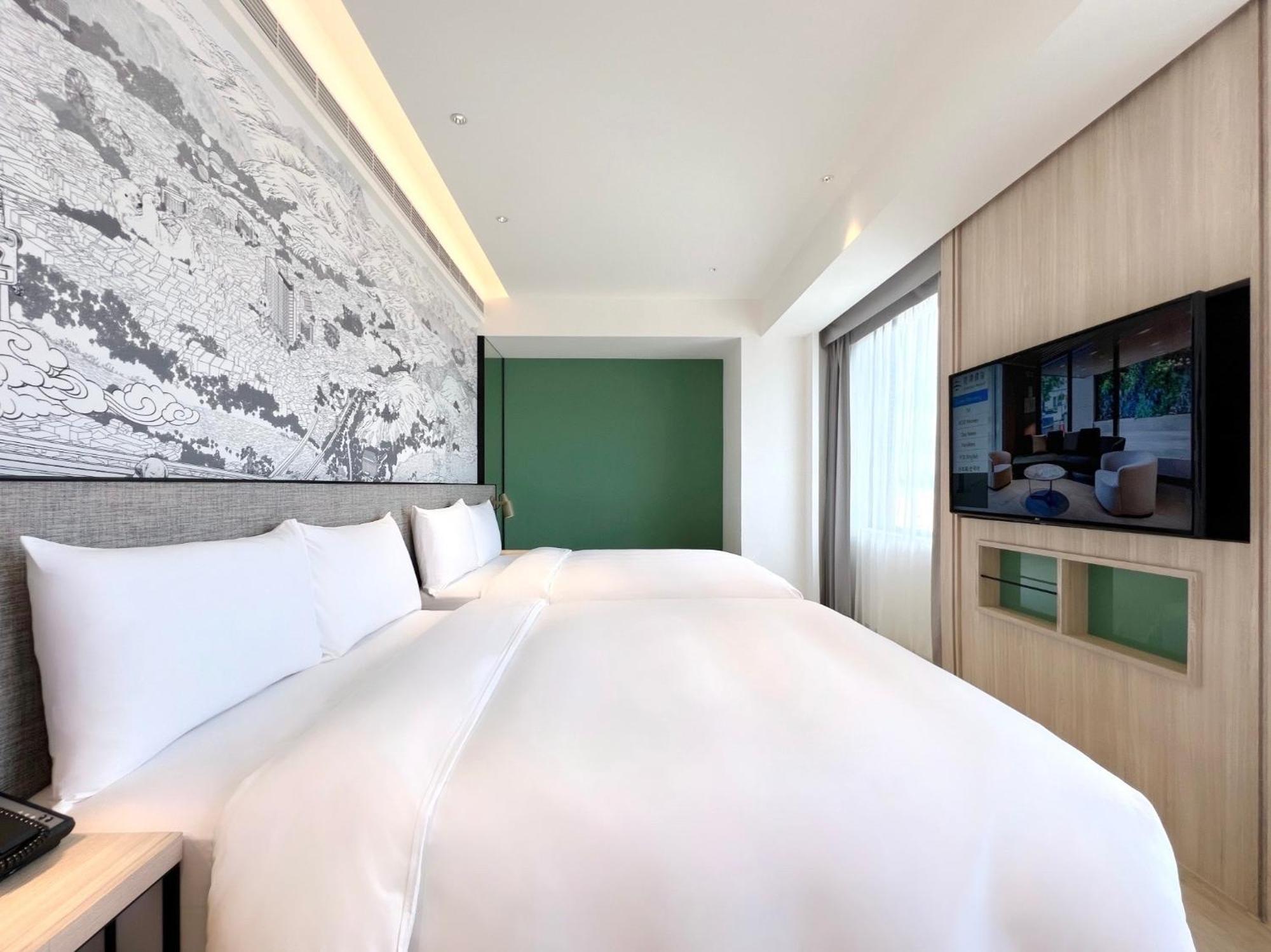 Boutech Jiantan Hotel Taipei Bagian luar foto