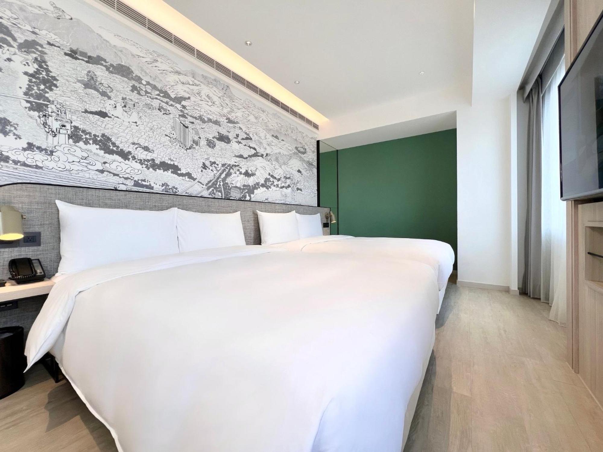 Boutech Jiantan Hotel Taipei Bagian luar foto