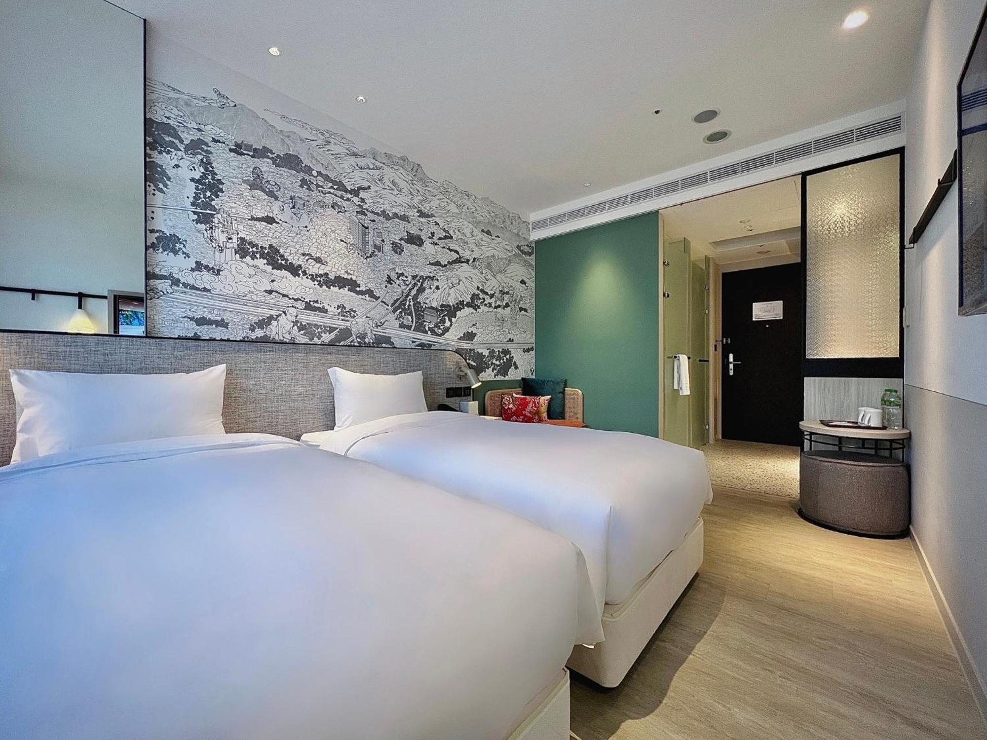 Boutech Jiantan Hotel Taipei Bagian luar foto