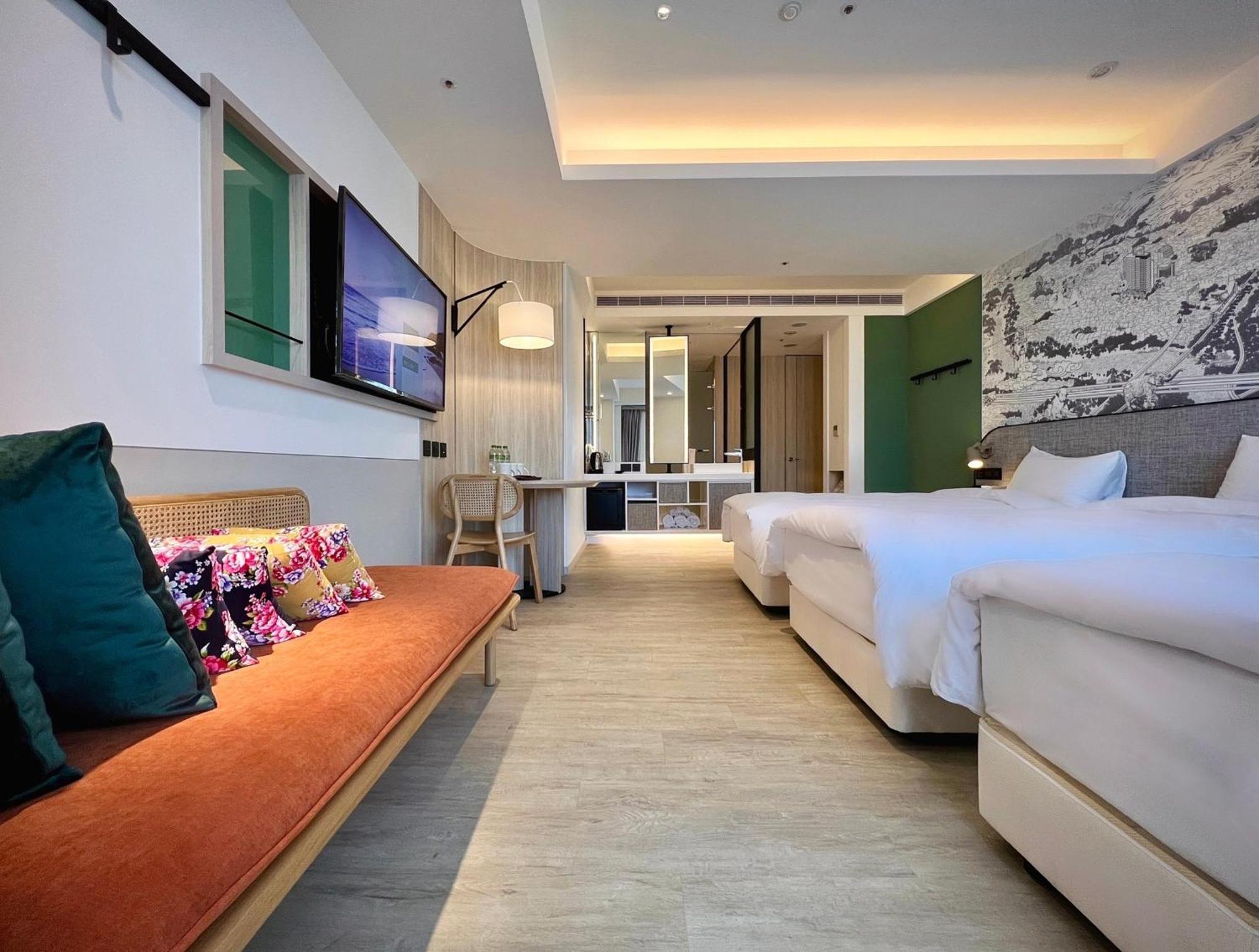 Boutech Jiantan Hotel Taipei Bagian luar foto