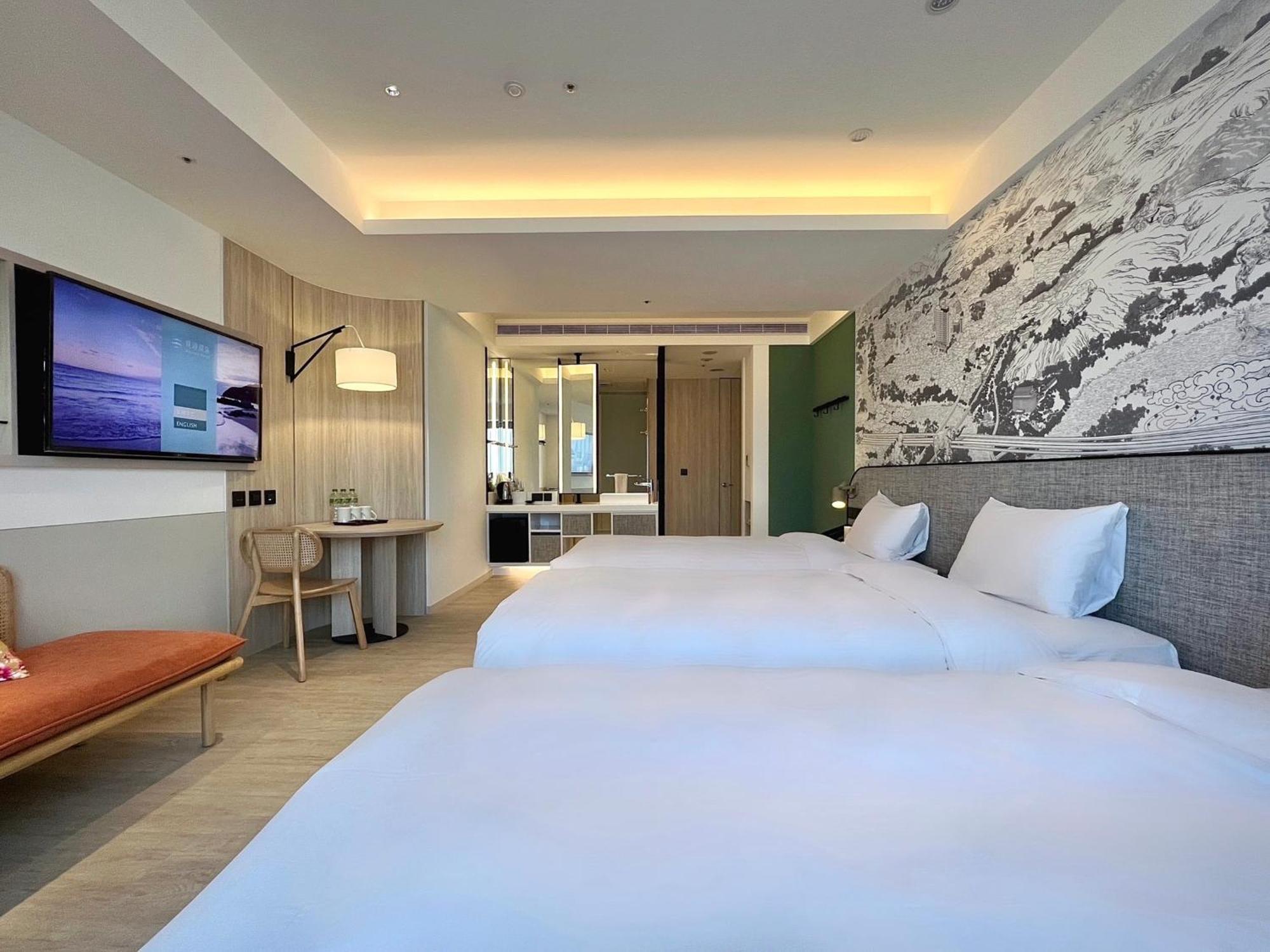 Boutech Jiantan Hotel Taipei Bagian luar foto