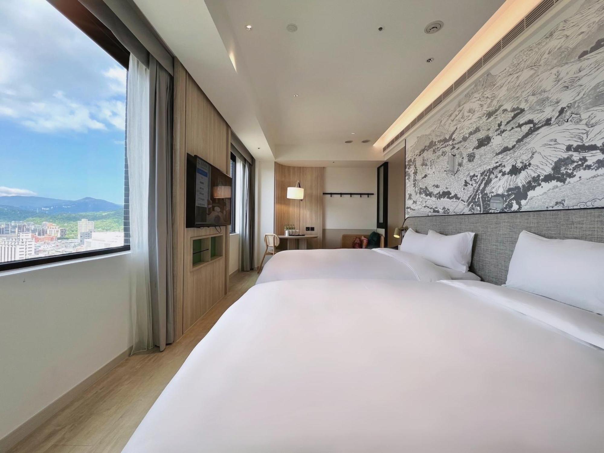Boutech Jiantan Hotel Taipei Bagian luar foto